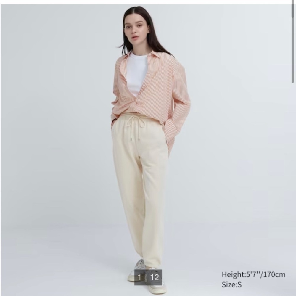 NWT UNIQLO loose sweatpants joggers S